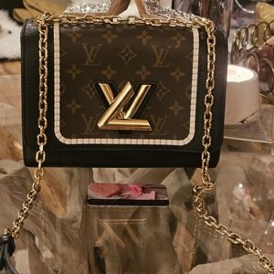 Luxury Designer Black and Gold Women's Bag